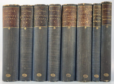 11 Vol Thomas Carlyle Antique Books Set 1888 Critical Essays 1840 Meister Rare picture
