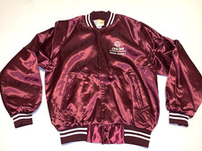 Rare Vintage 1980s Ohio Bell Ameritech Akron District Nylon Jacket New MEDIUM picture