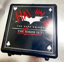 Batman Dark Knight Joker Poker Set Limited Edition 3000 Complete Sealed picture
