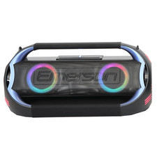 Emerson Triad Grip Portable Bluetooth LED Party Speaker w Rechargeable Battery picture