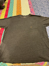 Ariat Rebar Men's 2XL Big & Tall Gray Long Sleeve Pocket Graphic Crew T-Shirt picture