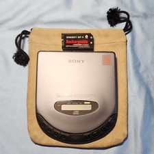 RARE Sony Discman D-311 Portable CD Player + Modern USB-C Li-ion Battery Plays picture