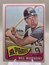 1965 Topps - Bill Mazeroski #95 EX picture