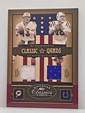 2005 Classic Quad CQ-5 Dan Marino Peyton Manning Steve Young Michael Vick #22/25 picture