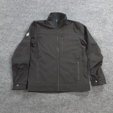 Kuhl Jacket Mens Medium Gray Impakt Softshell Performance Hiking Outdoors Logo picture