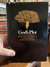 1972 GOD'S PLOT THOMAS SHEPARD MICHAEL McGIFFERT HC/HARDCOVER/DJ BOOK picture