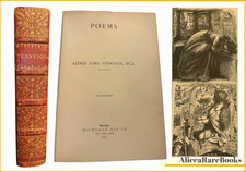 Tennyson Poems - 1893 - Alfred Lord Tennyson D.C.L - Very Good Condition picture