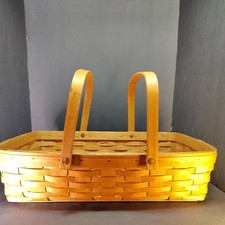 Longaberger 1995 Large  Gathering Basket Only picture