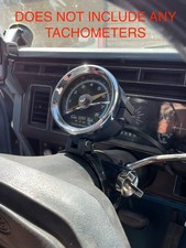 steering column mounted sun super tachometer bosch retro tach bracket kit picture