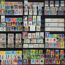 Liechtenstein Stamp Collection Ed. 1 - 150 Different Mint (MNH) Stamps Full Sets picture