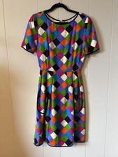 Vintage 60s Silk Dress Nora Zander picture
