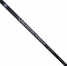 Premium Mitsubishi Chemical Vanquish golf shaft is a black graphite shaft. Reg picture