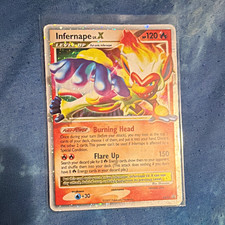 Pokemon TCG Infernape LV.X DP10 Pokemon Promos Holo Promo 120 HP English 2007 picture