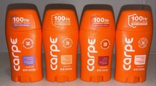 Lot Of 4-Carpe Antiperspirant Underarm Lotion, 4- Different Scents, 1.76 oz Each picture