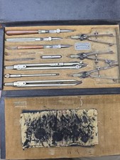 Vintage Dietzgen Commander Drawing Instruments Set Made In USA picture