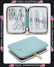 Manicure Set 10-Piece Stainless Steel Nail Clipper Kit for Nails & Facial Care picture