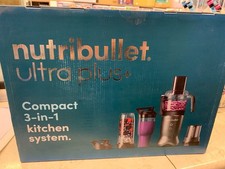 Nutribullet Ultra Plus Blend & Process NB20550ID 1200W Gunmetal, New Sealed picture