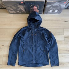 Fjallraven Jacket Men's Blue M G-1000 Hooded Outdoor Parka picture