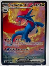 Pokemon TCG Salamence ex 187/159 Special Illustration Rare SIR Journey Together picture