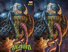 VENOM #262 JOHNNY DESJARDINS NYCC EXCLUSIVE VARIANT SET Trade & Virgin LTD  picture