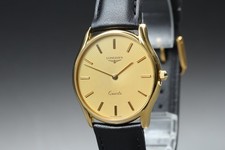 [Near MINT]  LONGINES 6998 Gold Dial 33mm Qz Men's Watch From Japan picture