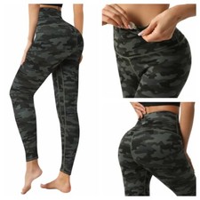 women's High Waist Tummy control Yoga Workout leggings With Inner Pocket picture