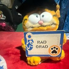 Rare Prototype Garfield Graduation Plush picture