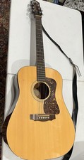 Vintage Guild D-25 NT 6-String Acoustic Guitar USA with Hard Case picture