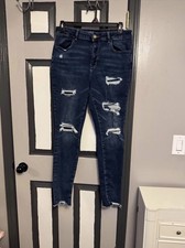 m.jeans by maurices Women's High Rise Skinny Jeans size large picture