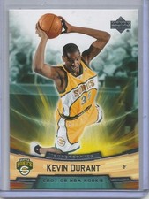 Upper Deck 2007-08 NBA Rookie Kevin Durant Seattle Supersonics #11 RC picture