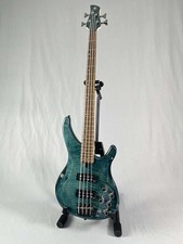 Yamaha TRBX604FM 4-String Bass Guitar - Indigo Blue *Brand New - Open Box* picture
