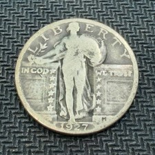 1927 P Standing Liberty Quarter 25C Business Strike 90% Silver picture