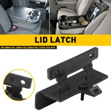 UNBREAKABLE CENTER CONSOLE STORAGE COMPARTMENT LATCH ARMREST LID LOCK CLIP picture