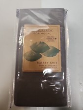 Pure Beech 100% Modal Jersey Knit Two Standard Pillowcases Charcoal.   picture