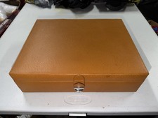 Levenger Leather Portable Lap Desk Storage Pockets Organizer picture