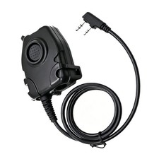 U94 PTT Adapter Cable for Comtac II Sordin Headset Kenwood Baofeng 2Pin picture