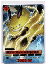 GRIZZBOLT – RUMBLING TANK ETD01-001TSP TRIAL DECK  RED・BLUE PALWORLD NM picture