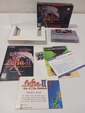 Lufia II Rise Of The Sinistrals 2 SNES Complete CIB+ Box Manual Map Reg Card picture