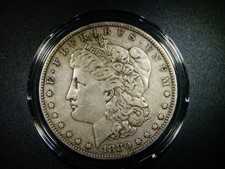 EF 1880-O MORGAN SILVER DOLLAR HARD DATE EF BEAUTIFUL COLLECTORS COIN M-1444 picture