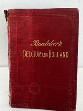 1905 Baedeker’s Belgium and Holland incl. Luxembourg with ANNOTATIONS picture