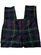 Talbots Hampshire Tartan Ankle lined Pants Women's size 6P picture
