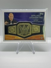 2015 Topps WWE #NNO Bruno Sammartino Commemorative Championship Plates picture