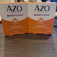 Lot of 2 AZO Bladder Control with Go-Less 72 Ct - EXP 07/27 picture