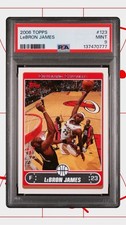 2006-07 Topps - LeBron James #123 PSA 9 picture