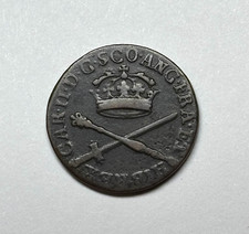 1677 Scotland - 2 Pence (1 Turner) of Charles II, KM-114. picture