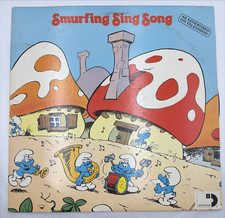 The Smurfs Smurfing Sing Song Original Vinyl Record 1980 ARI-1018 Album LP  picture