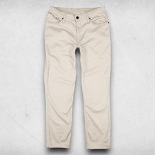 American Tall Chino Pants Men 34x32 Khaki Straight Leg Stretch Classic Timeless picture