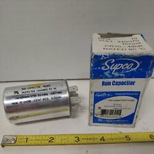 SUPCO CR10X440R ROUND Motor Round Run Capacitor 10 MFD 440/370 Volts picture