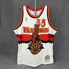Dikembe Mutombo #55 Atlanta Hawks HWC Throwback NBA Jersey NWT picture