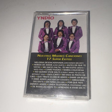 Yndio Nuestras Mejores Canciones 17 Super Exitos Cassette Album Spanish picture